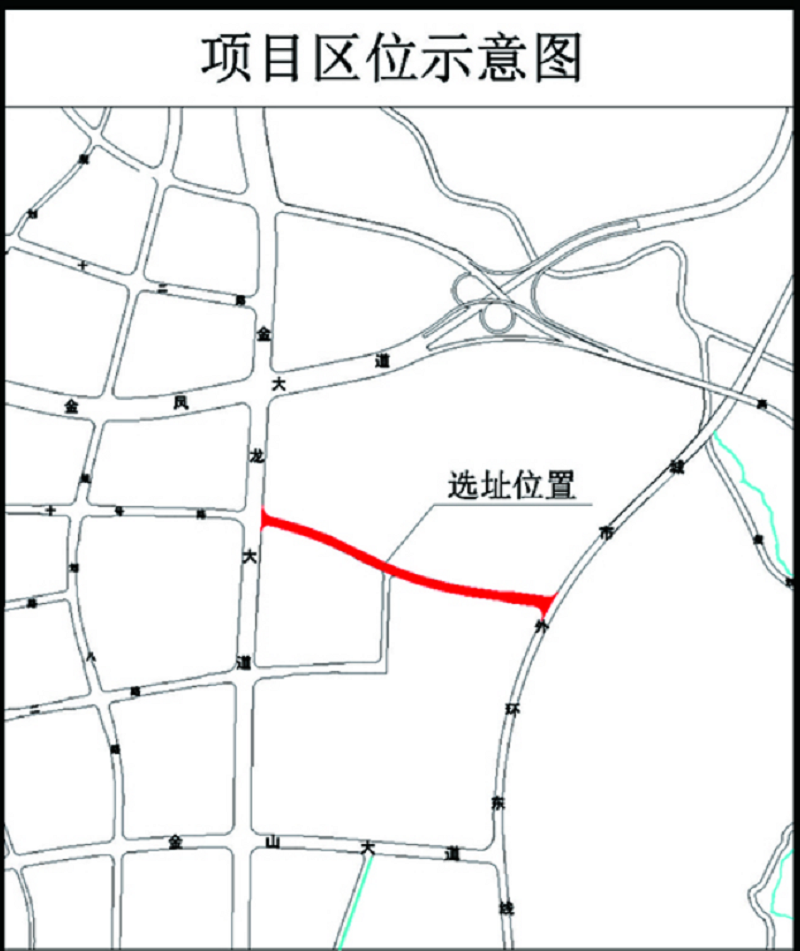 正在公示!恩施金子坝将新建一条路,连接金龙大道与绕城线