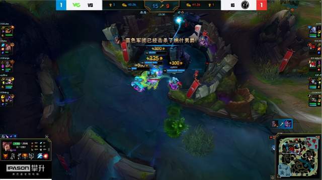 竞技宝jjb.one:灵性游走团战致胜 vg2-1战胜ig晋级线