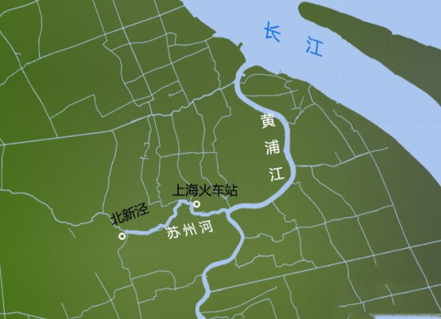 苏州河水系图▲苏州河市政图苏州河也称为吴淞江,在一些地图上以