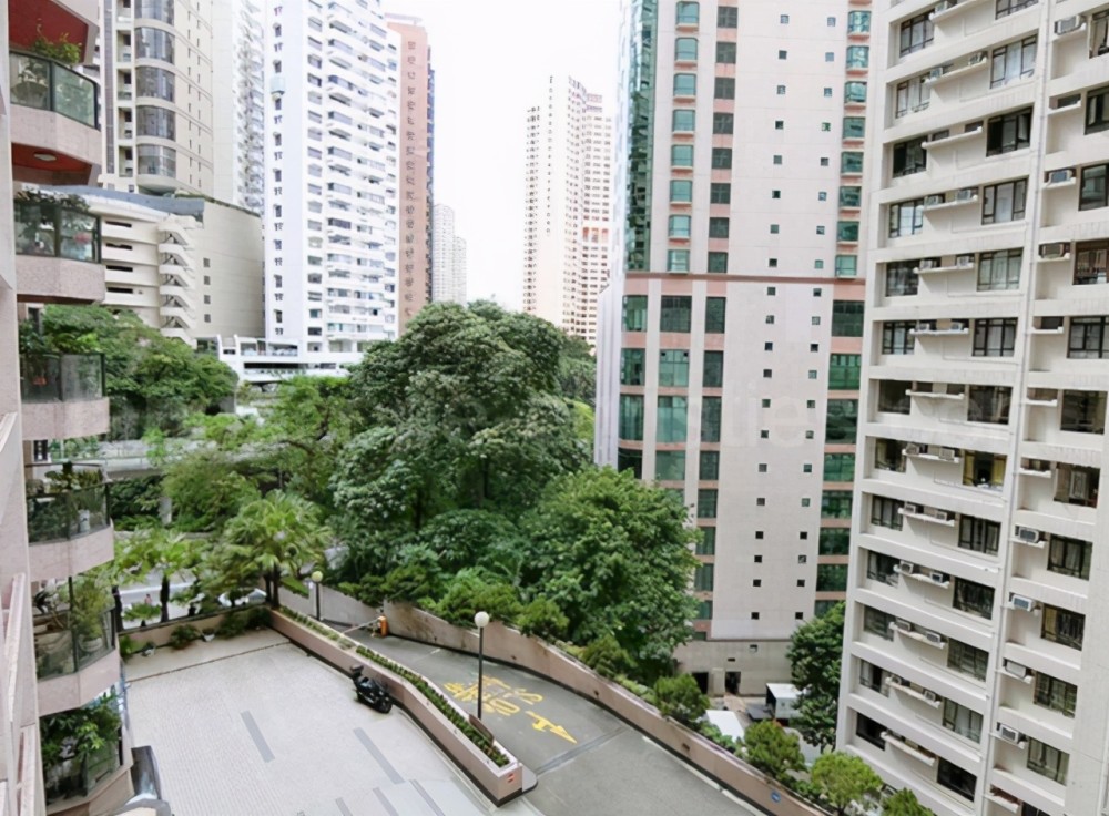 晒晒林峯在香港的豪宅,周围全是高档的小区,客厅随时备有红酒