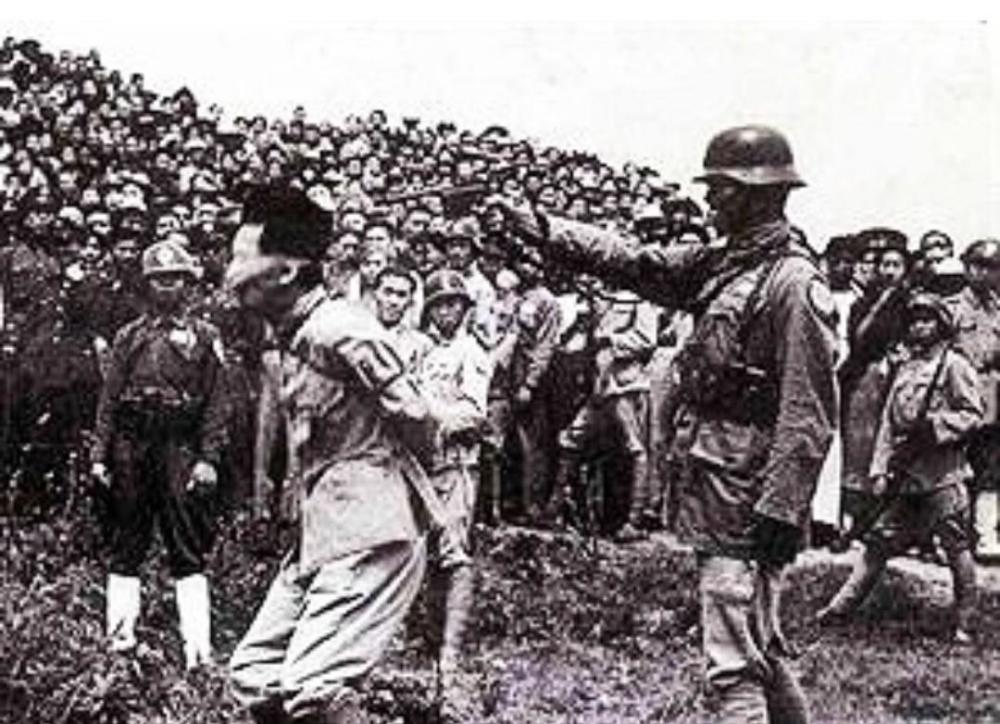 1946—1947,中国行刑队枪决日本战犯的20张高清照_腾讯新闻