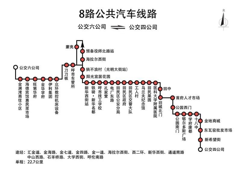 快看呼和浩特这6条公交线路拟调整具体方案已公布