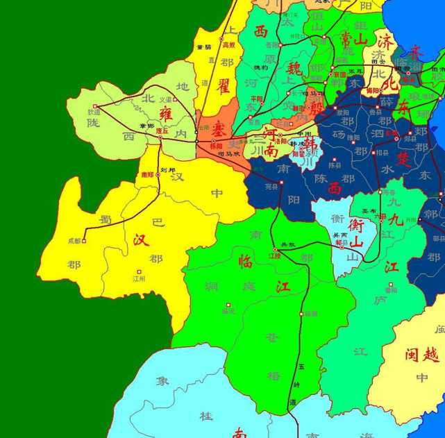 汉中在地理上和历史上属于巴蜀地区,为何会被划入了陕西省?