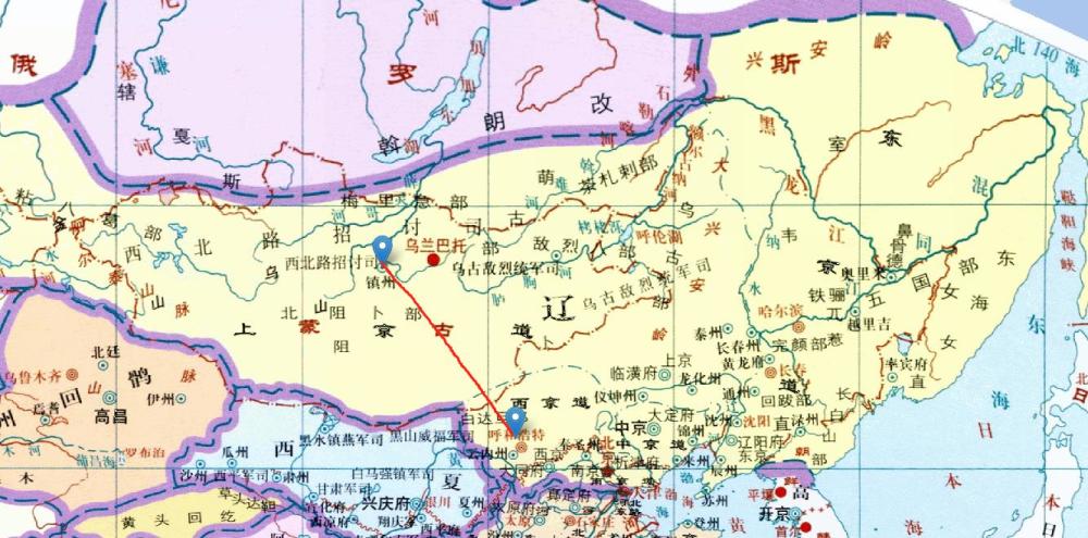 辽被灭后一猛人率200人仅用8年建立西辽为辽国强行续命88年