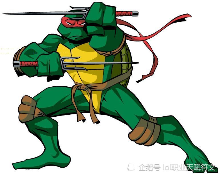 忍者神龟:你喜欢用哪一个龟