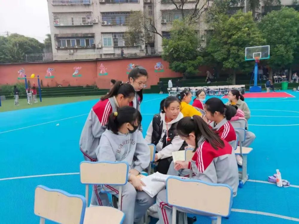 石首市笔架山中学冬季运动会花絮