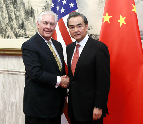 王毅同美国务卿举行会谈 商讨两国元首会晤事宜 - 海阔山遥 - . 王毅同美国务卿举行会谈 商讨两国元首会晤事宜 - 海阔山遥 - .
