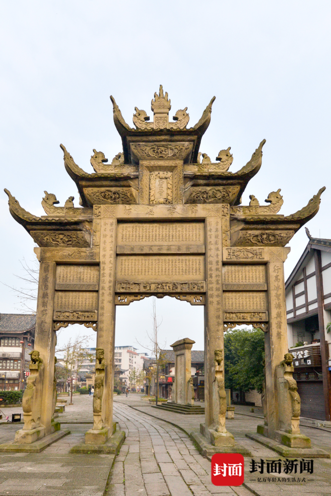 内江张大千博物馆,隆昌石牌坊群荣膺巴蜀文化旅游走廊