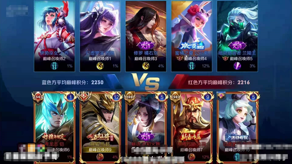 巅峰2200分,予神马超惨遭国服大乔针对,凄凉开局后淡定道:这算什么?
