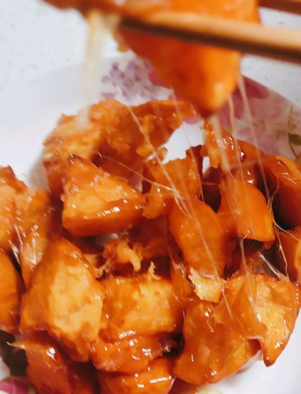 拔丝地瓜的做法香甜美味