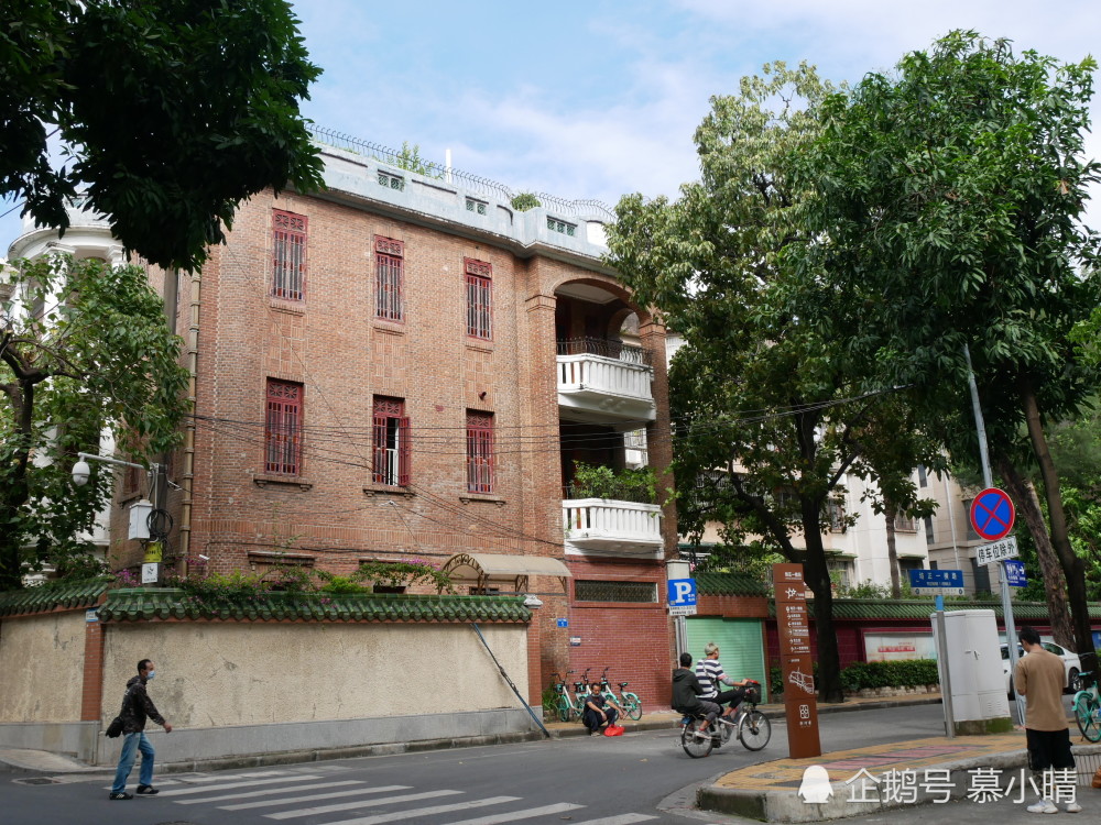 广州这一老街区,红砖洋楼一片,是免费的网红拍照打卡圣地