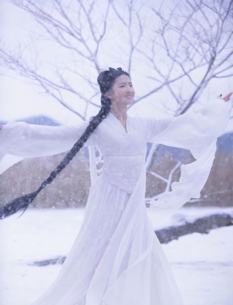 古装雪中打斗短剧，雪舞剑影，英雄决战，雪舞剑影，英雄决战场
