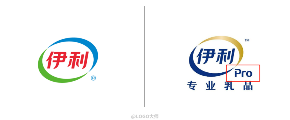 啥伊利发布pro新logo