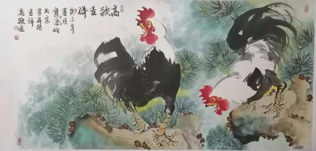 画家任宝仓,1960年出生于河南省书画世家,曾任职于