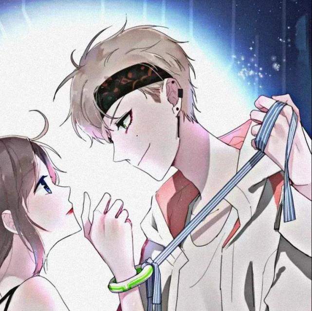 动漫情侣头像,超宠溺的情头合集,必看!