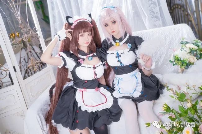 cos:巧克力和香子兰cos正片,黑白配