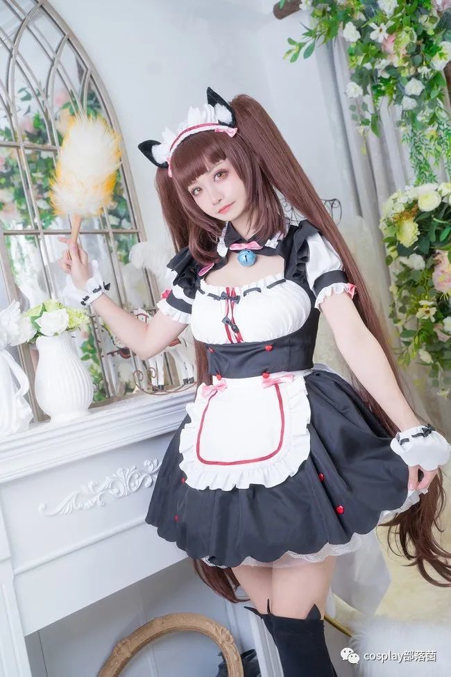 cos:巧克力和香子兰cos正片,黑白配