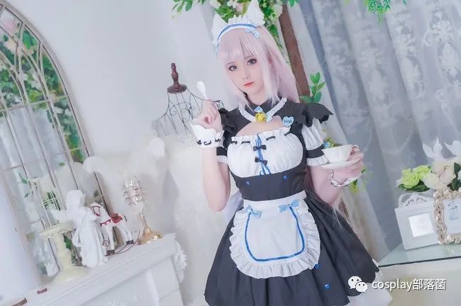cos:巧克力和香子兰cos正片,黑白配