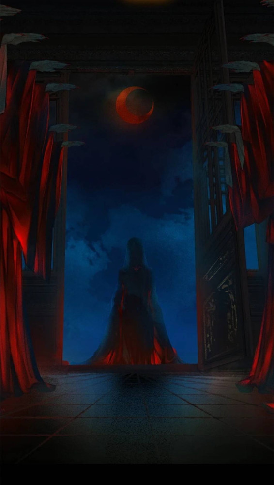 宣姬姐姐太美了!新娘出嫁暗黑风唯美壁纸