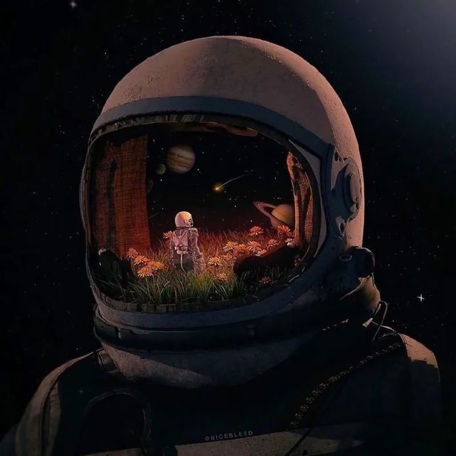 孤独的宇航员个性头像