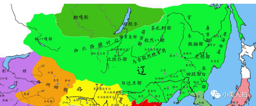 中国古时候的辽国和金国是现在的哪里?