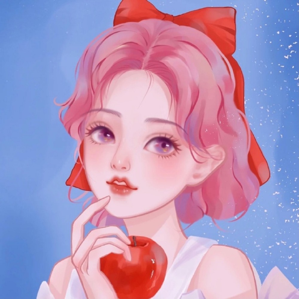 集美们今天是草莓味的俏皮可爱仙女头像