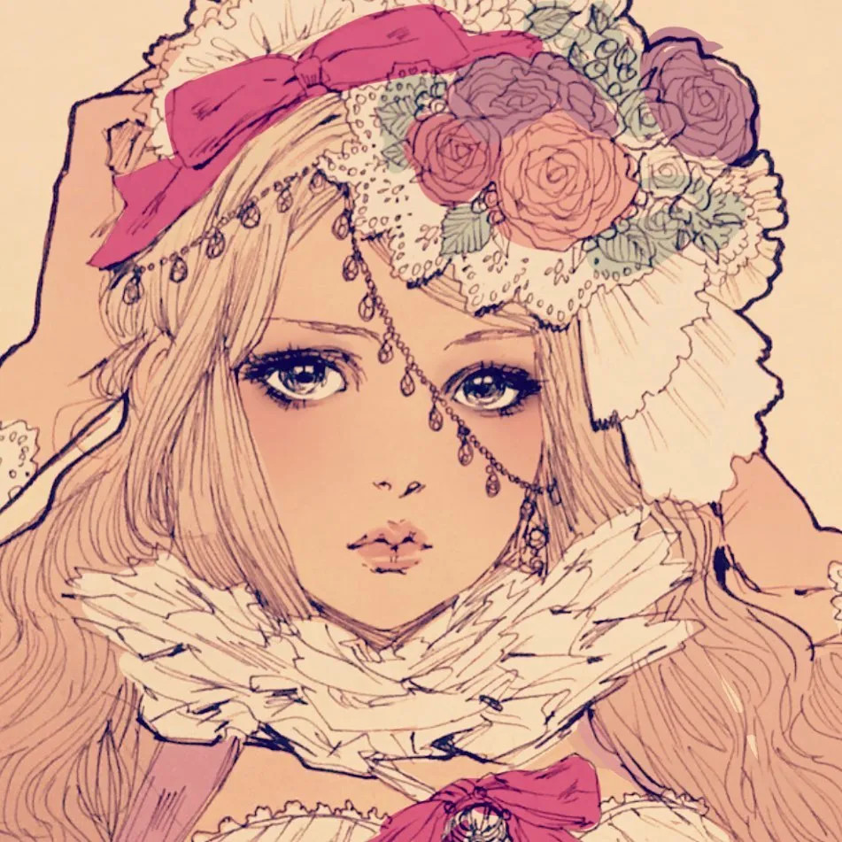 一大波线描哥特式风格美少女,光是看就已经沸腾了,宅男看了根本无法