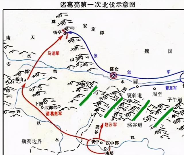 街亭失守的真正原因很复杂,马谡的战略很宏大,失败的原因很特别