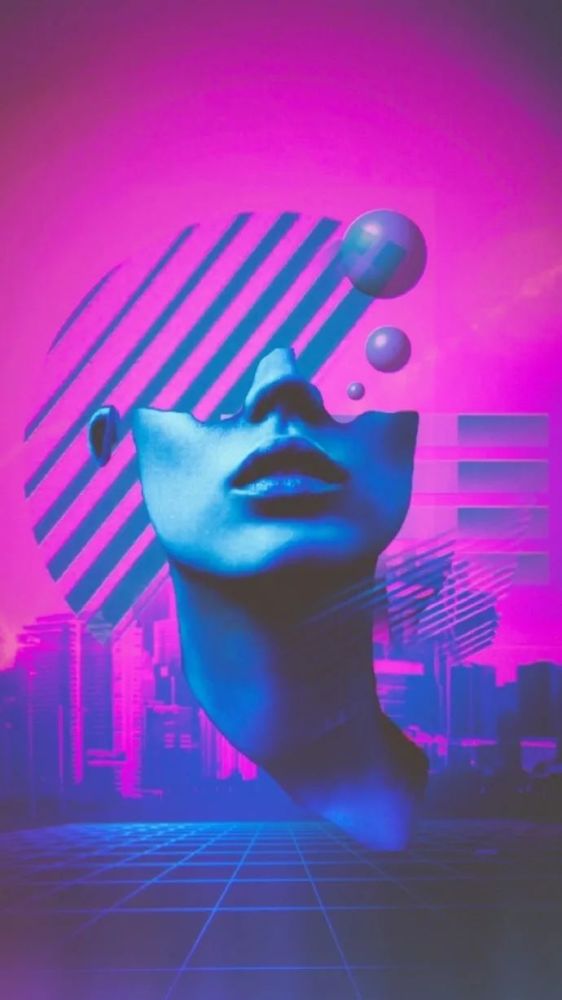壁纸|蒸汽波