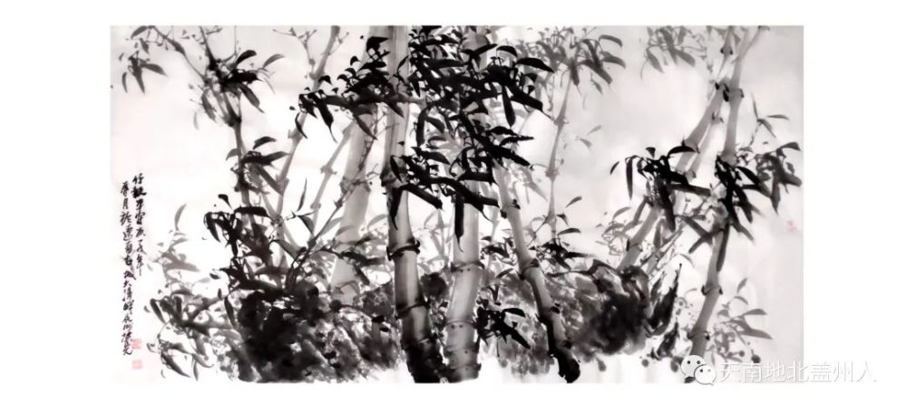 当代竹王,辽南画家陈荣先作品赏析