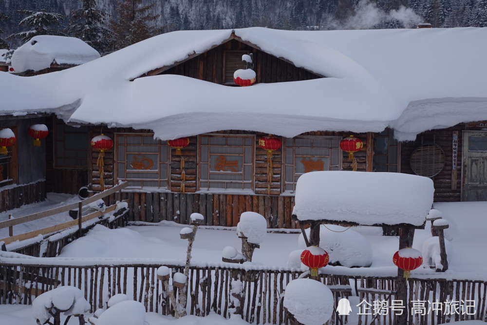 冬天到了去黑龙江最东北欣赏雪乡最美雪景