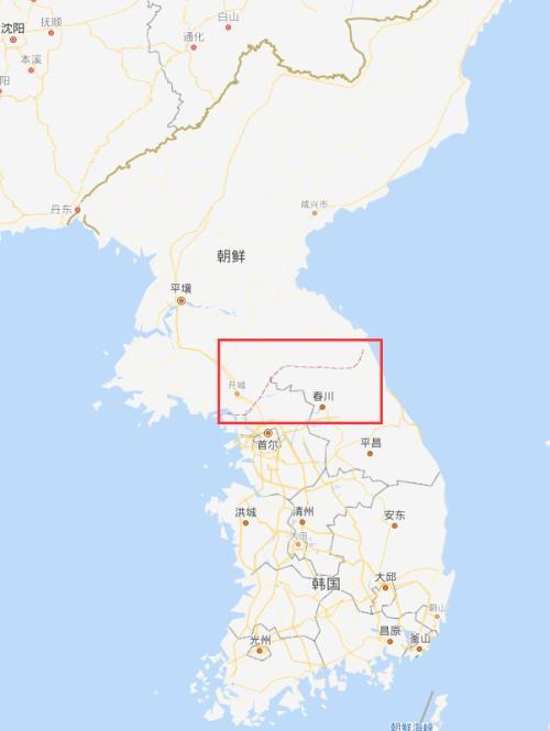 "三八线"指的是北纬38度线,它不光穿过了我国的石家庄,太原这些地方