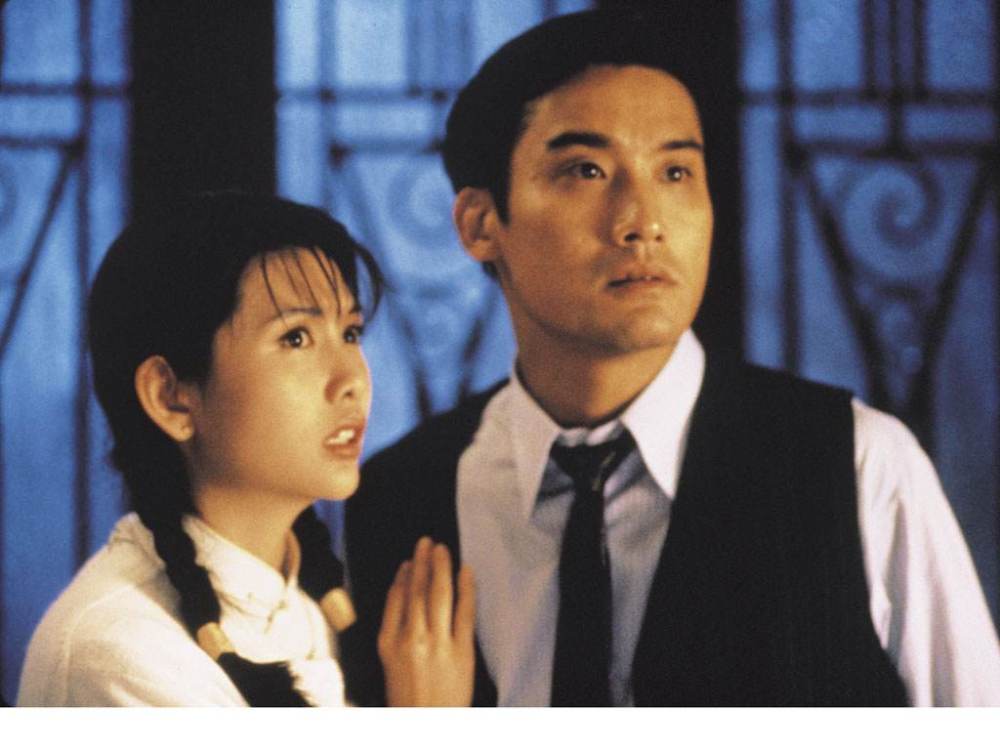 原来93年梁家辉,邱淑贞版《人皮灯笼》"大师姐"的扮演