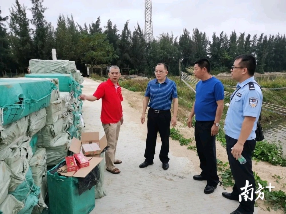 阳东警方查获一起利用"大飞"走私香烟案