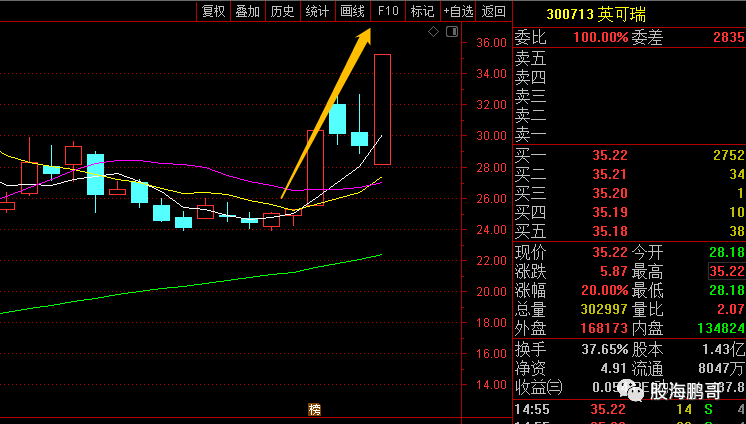 充电桩 燃料电池(300713)英可瑞短期异动今日涨停