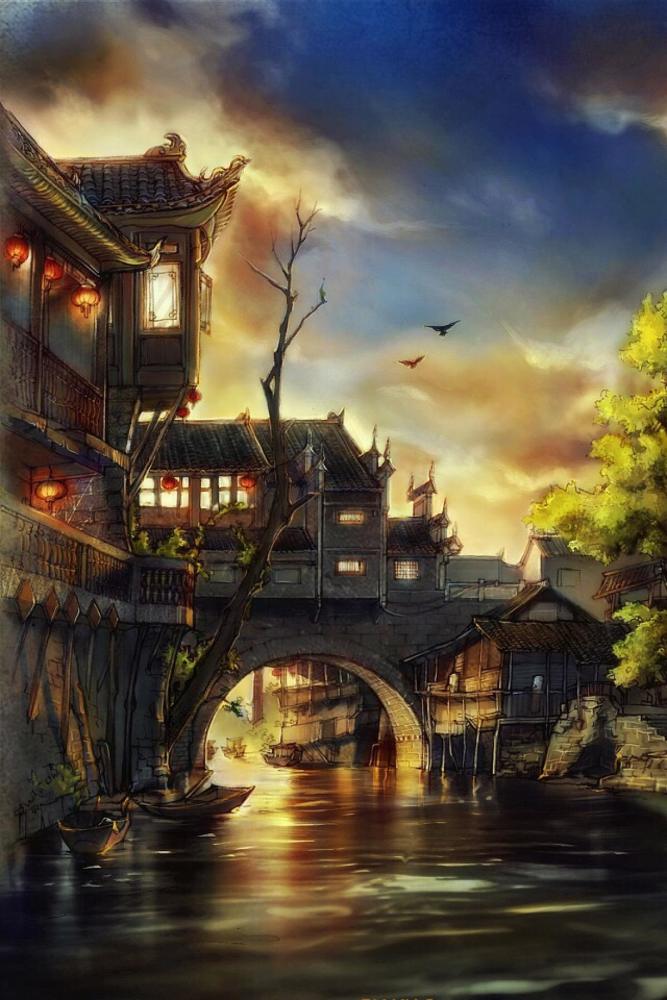 动漫美图:青衫烟雨客,似是故人来