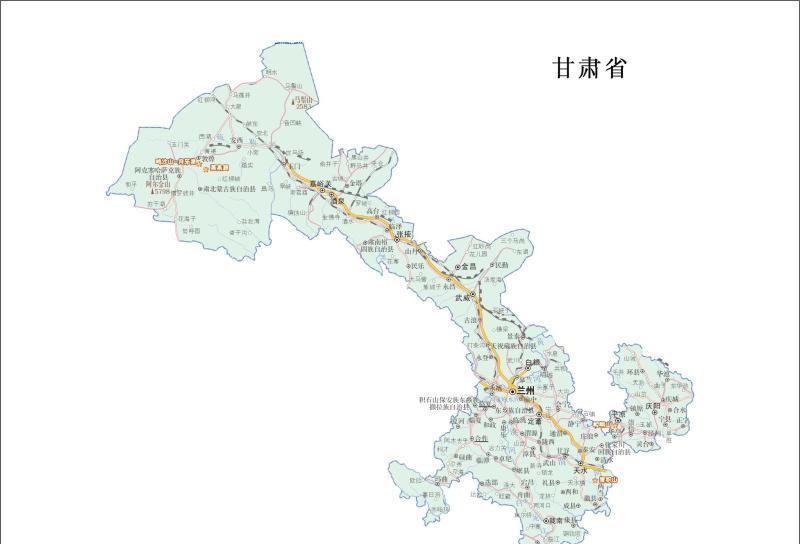 明明甘肃省省名来自于张掖和酒泉,为什么省会却定在了南边的兰州_腾讯