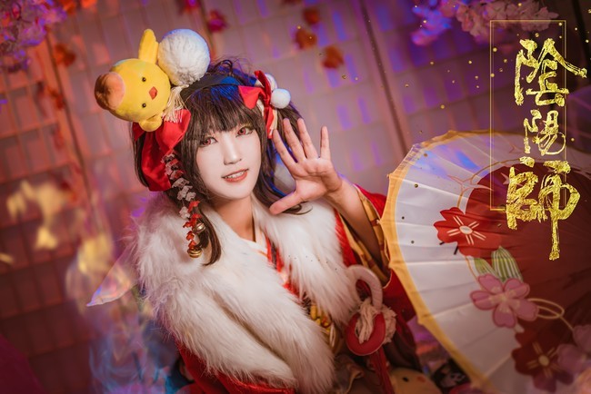 《阴阳师》——神乐 莺燕鸣樱cosplay