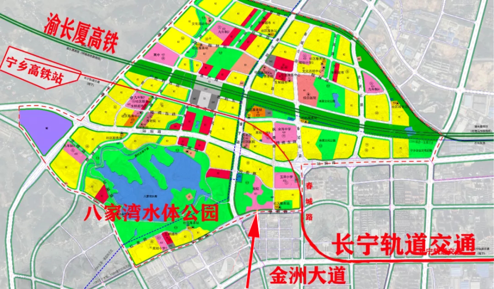 宁乡高铁新城首宗国有建设用地118亩挂牌!楼面价高达