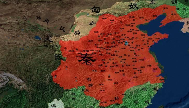 秦国地图变化,让你更加了解秦国的历史,从边陲小国到统一六国_腾讯新