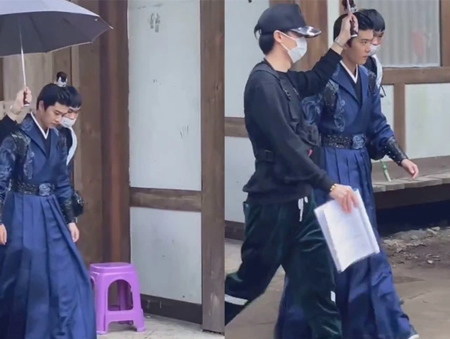 《长安如故》开机,任嘉伦头发多被剃,白鹿发际线神似鞠婧祎