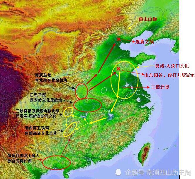 三苗南迁