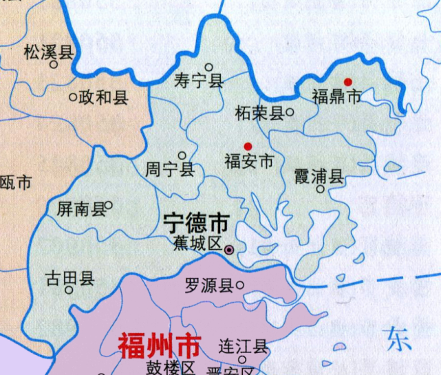 宁德9区县人口一览:福安市67万,柘荣县11万