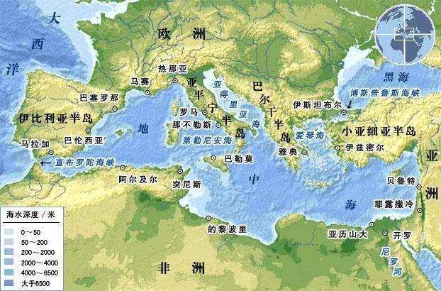 17世纪,法国开凿240公里运河,沟通了大西洋和地中海