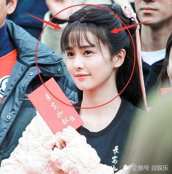 白鹿也逐渐鞠婧祎化胎毛占半个脑门网友评论却截然不同