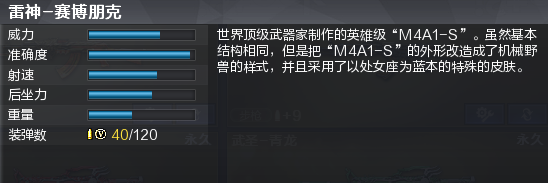 cf体验服快车:赛博朋克版的雷神,免费中的最高颜值 性价比!