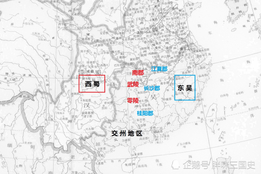 孙权索要的郡县,皆在荆州东南部,大约是想将扬州,荆南地区,与交州