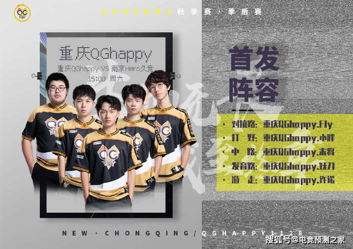 11月28日kpl季后赛前瞻预测:hero久竞对阵qghappy