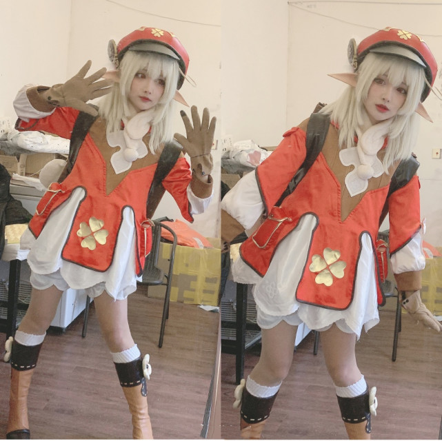 原神cosplay大合集你见过坦克版的安柏和刻晴吗