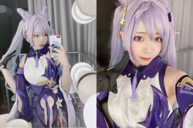 《原神》cosplay大合集,你见过坦克版的安柏和刻晴吗?